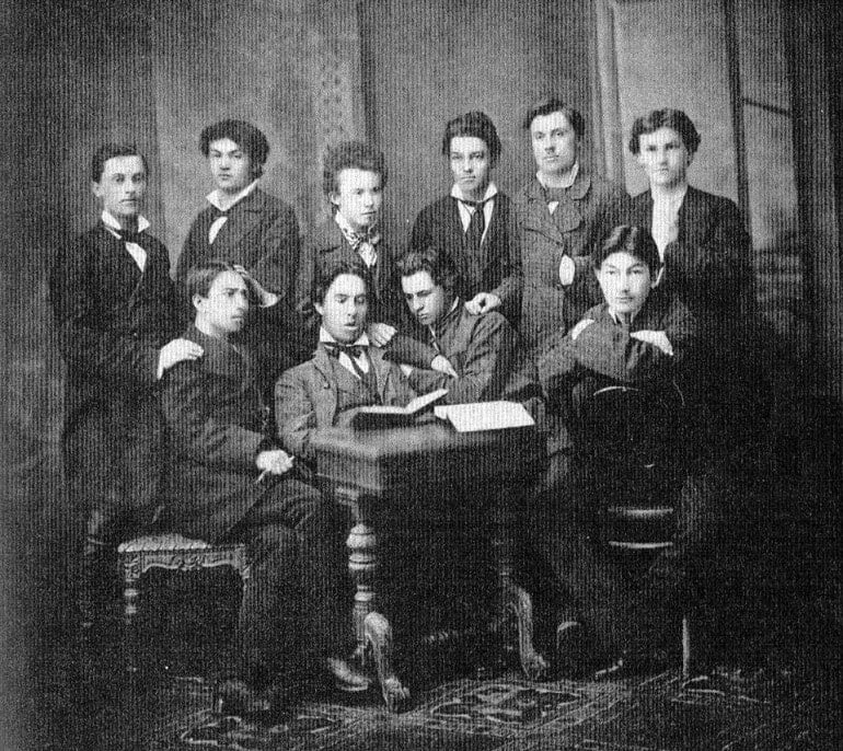 Учні 6-го класу Єлисаветградського реального училища, 1881 р.